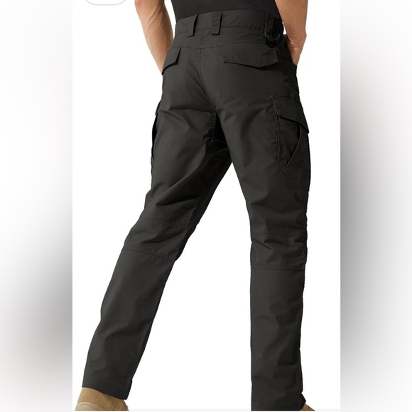 FREE SOLDIER Water Resistant Relaxed Fit Tactical Cargo Pants Multi Pocket NEW - Picture 2 of 16